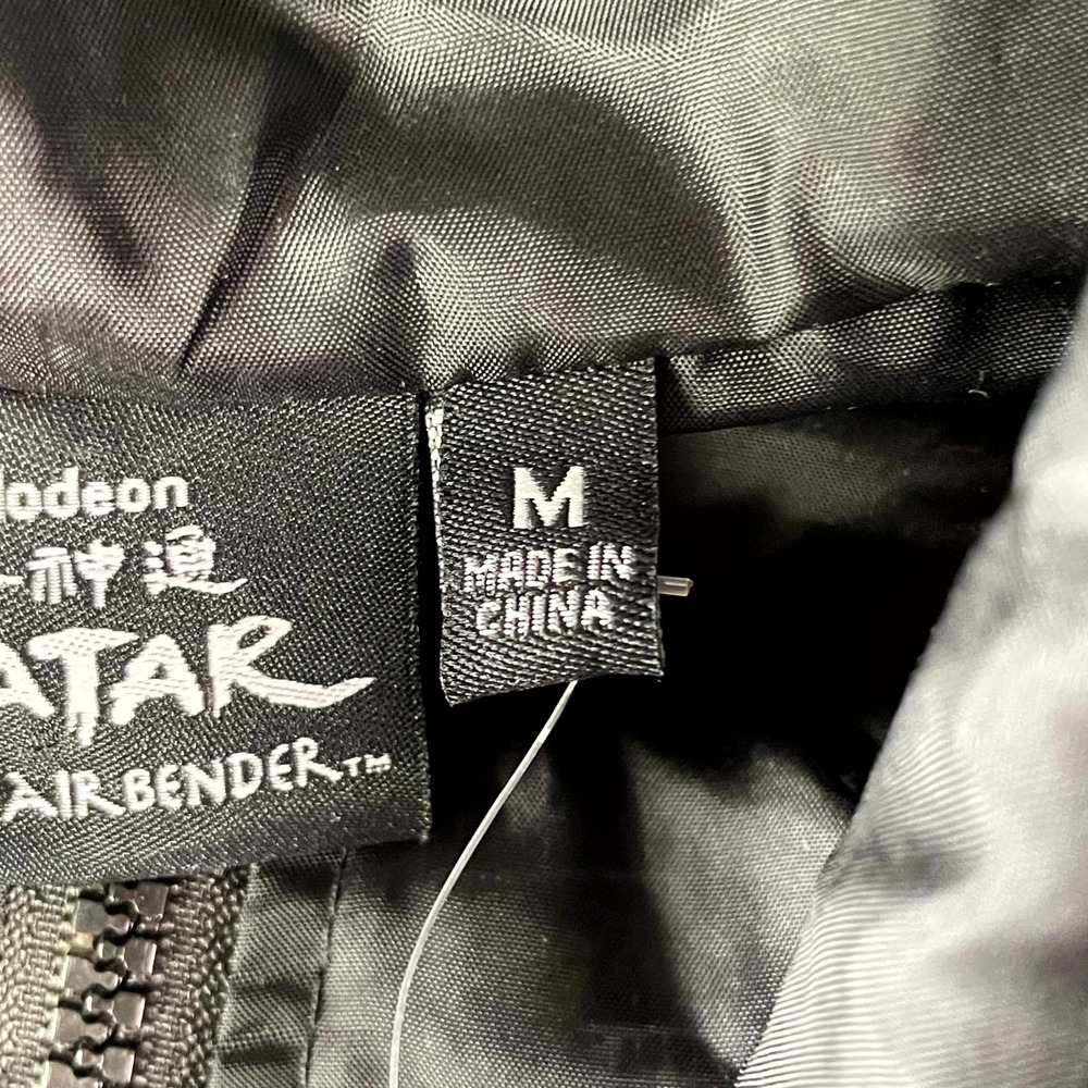 Nickelodeon Avatar The Last Airbender Windbreaker Jacket Men Medium Hooded Skate - Picture 7 of 10